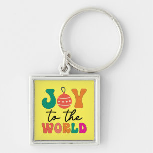 Joy to The World - Christmas Design-50835 Keychain