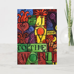 Joy to the World Christmas / Holiday Card