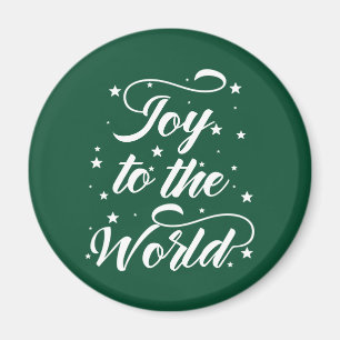 joy to the world Christmas Magnet