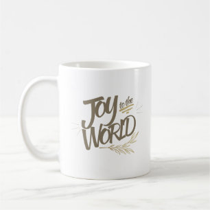 joy to the world coffee mug