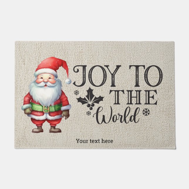 Joy to the world doormat (Front)