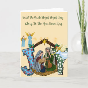 Joy To The World Holiday Card