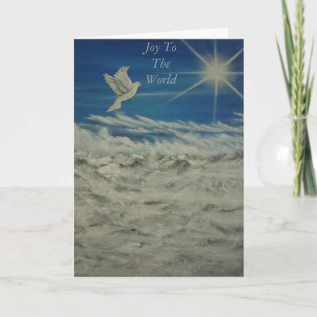 Joy To The World Holiday Card (Front)