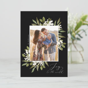 Joy to the World Holiday Photo Card