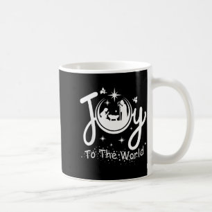 Joy To The World Jesus Christmas Nativity Scene Fa Coffee Mug