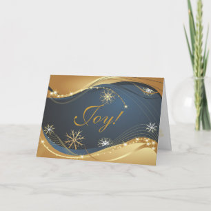 Joy to the World Modern Christmas Card