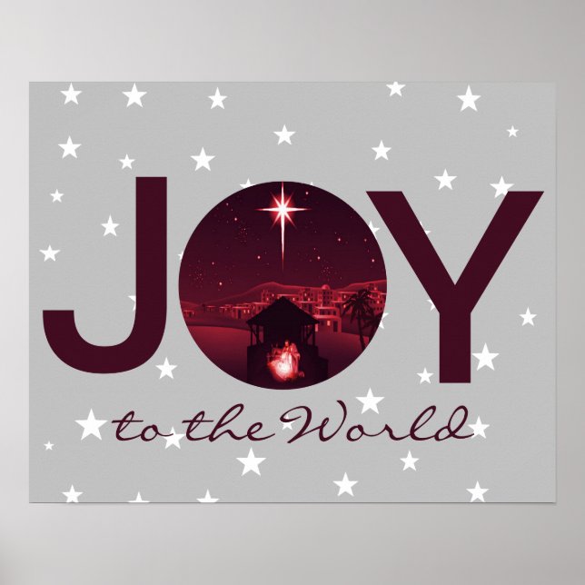 Joy to the World nativity  Poster (Front)