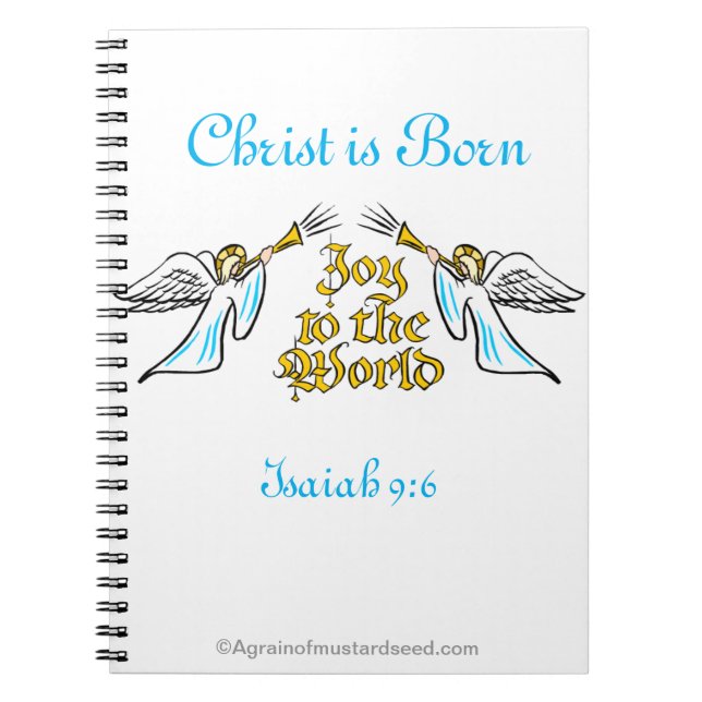 Joy to the World Notebook (Front)