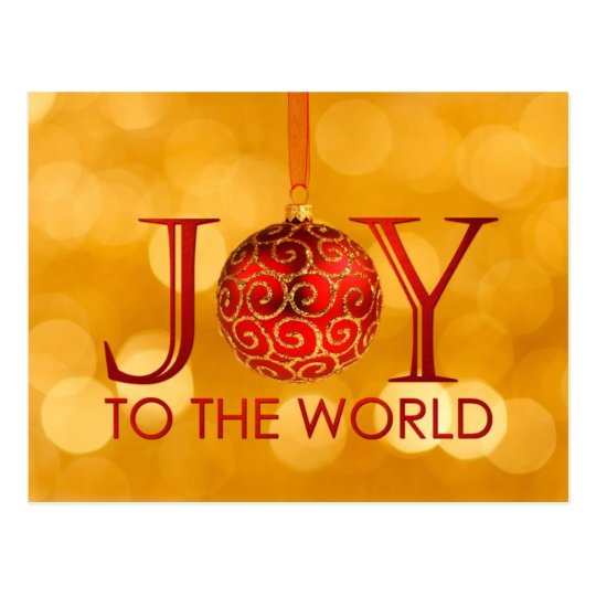 Joy to the World Postcard