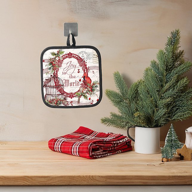 Joy to the world pot holder (Creator Uploaded)