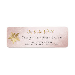 Joy To The World Rose Grey Rose Golden Star