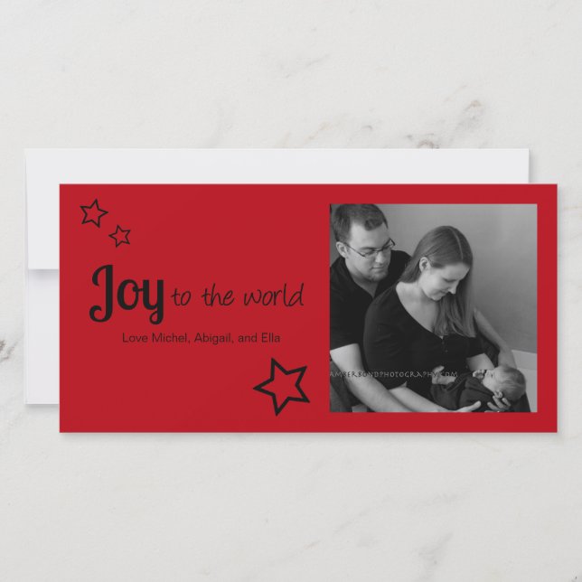 Joy to the World - Simply Modern Holiday Christmas (Front)