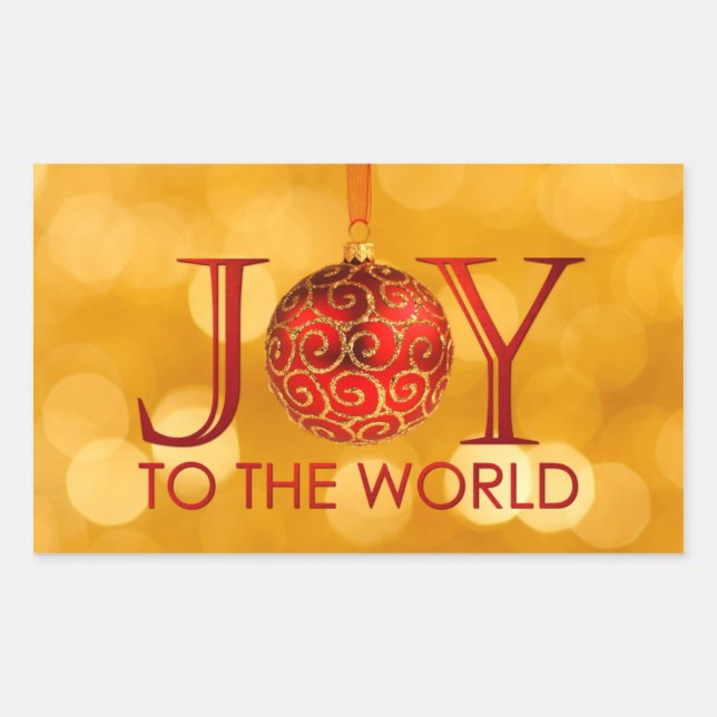 Joy to the World Sticker (Front)