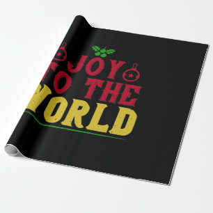 Joy To The World Wrapping Paper