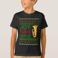 Joy Tuba World Music Lover Xmas Gift Ugly Tuba Chr