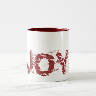 JOY Two-Tone COFFEE MUG