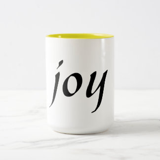 joy Two-Tone coffee mug