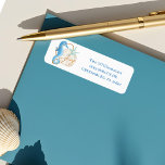 Joy Watercolor Ocean Beach Seahorse & Seashells<br><div class="desc">Who needs snowflakes when you have seashells! Capture a cool nautical casual and coastal vibe this holiday sea-son with our coastal seaside-inspired holiday Christmas collection. We've hand-painted a beautiful blue seahorse, turquoise starfish and sandy sand dollar seashell to capture the coastal beach vibe. The reverse side features a nautical coral...</div>