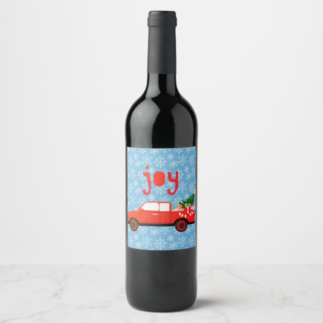 Joy Wine Label (Front)