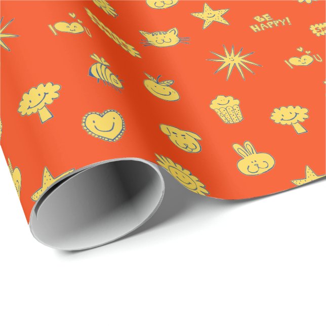 Joy Wrapping Paper (Roll Corner)