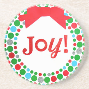 Joy Wreath Coaster