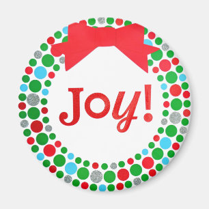 Joy Wreath Magnet