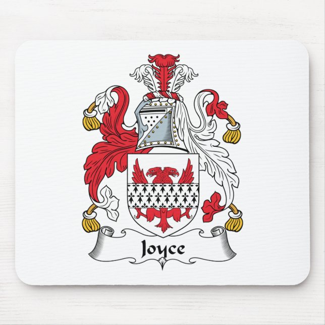 Joyce Family Crest Mouse Pad (Front)