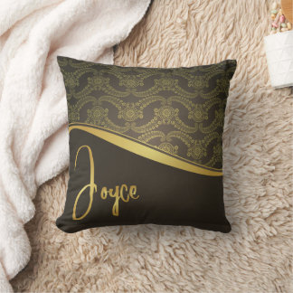 joyce name on Throw Pillow