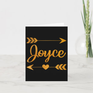 Joyce Personalized Name Funny Birthday Custom Mom  Card