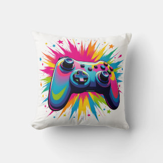 JOYDAD RAINBOW EXPLOSION THROW PILLOW
