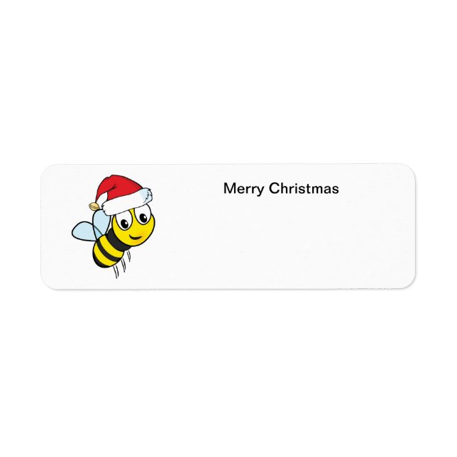 Joyeuse abeille de Noël (Devant)