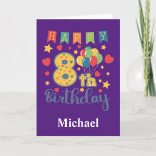 Joyeuse carte d'anniversaire 8