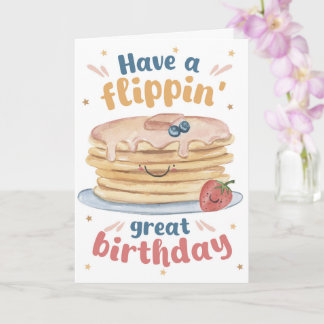 Joyeuse Carte d'Anniversaire Flippante | Joli Panc