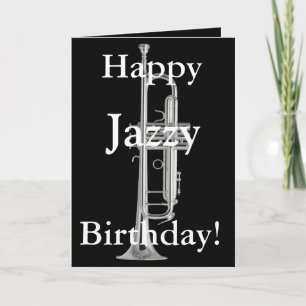 Joyeuse carte d'anniversaire Jazzy