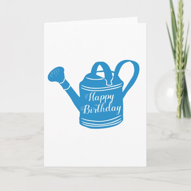 Joyeuse carte d'anniversaire pour les jardiniers a (Devant)