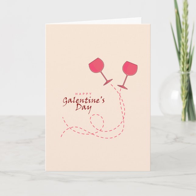 Joyeuse carte de Galentine's Day (Devant)