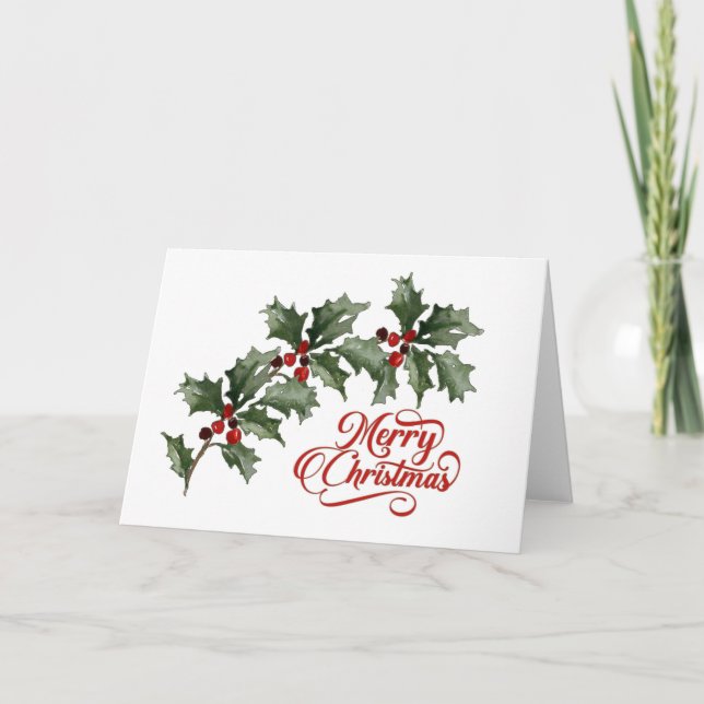 Joyeuse carte de Noël (Devant)