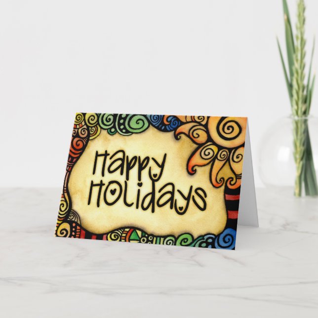 Joyeuse carte de Noël (Devant)