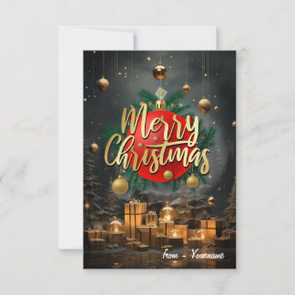 Joyeuse carte de Noël