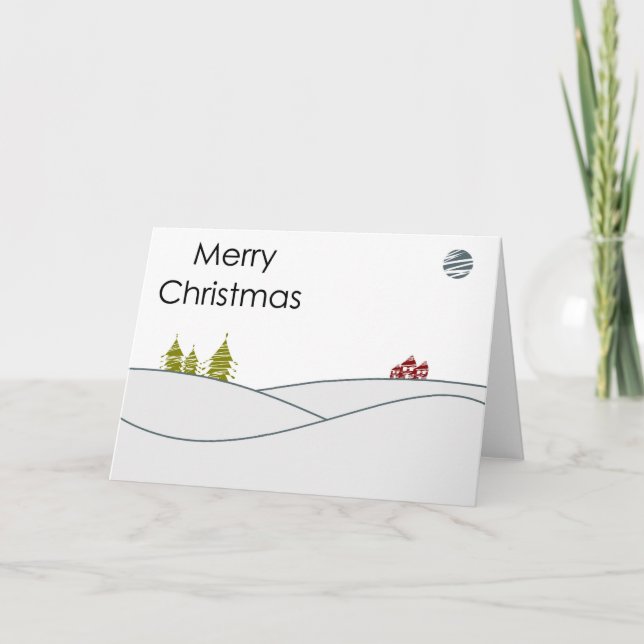 Joyeuse carte de Noël (Devant)