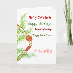 Joyeuse carte de Noël