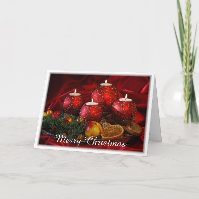 Joyeuse carte de Noël (Devant)