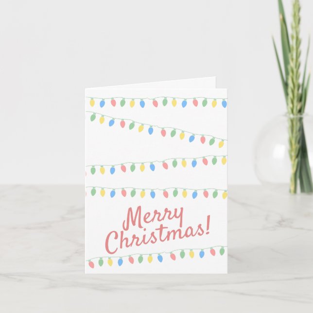 Joyeuse carte de Noël (Devant)