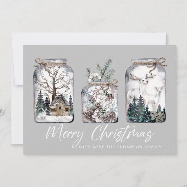 Joyeuse carte de Noël (Devant)