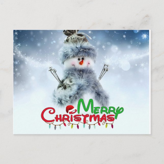 Joyeuse carte de Noël (Devant)