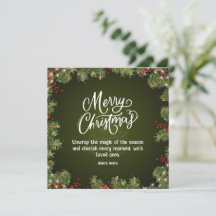 Joyeuse carte de Noël