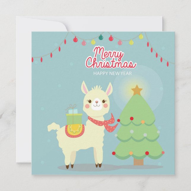 Joyeuse carte de Noël (Devant)