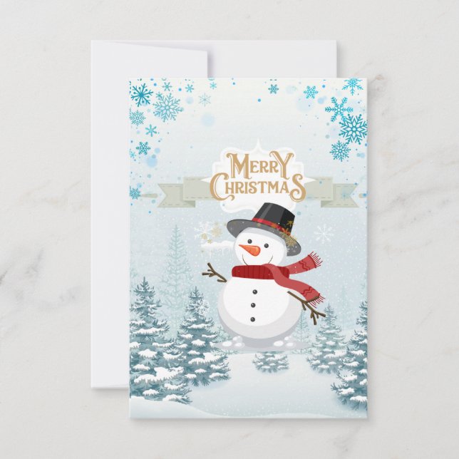 Joyeuse carte de Noël (Devant)