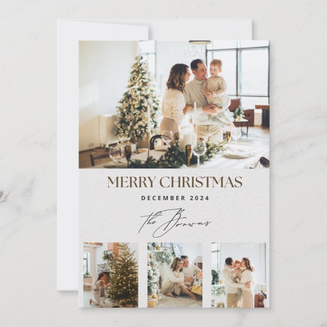 Joyeuse carte de Noël (Devant)
