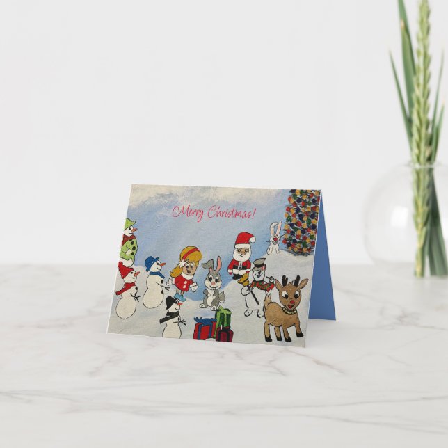 Joyeuse carte de Noël (Devant)